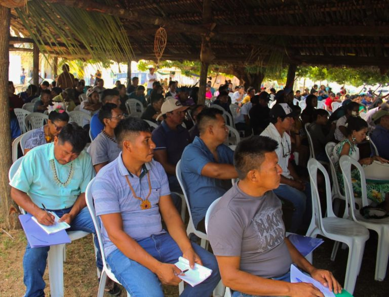 Participantes/Lideranças acompanhando as ações do ano de 2023 (Foto: Ascom/CIR)