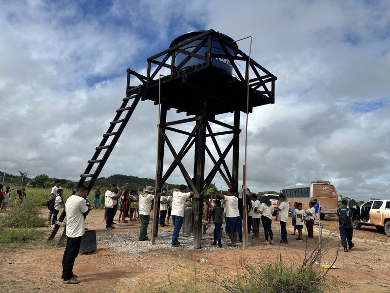 PROJETO ÁGUAS DESENVOLVIDO PELO CIR FORTALECE AUTONOMIA DAS COMUNIDADES INDÍGENAS EM RORAIMA