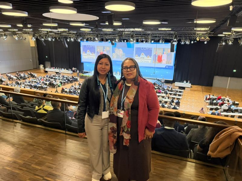 INCIDÊNCIA INTERNACIONAL:  SINEIA DO VALE E KELLIANE WAPICHANA PARTICIPAM EM BONN, NA ALEMANHA, DA REUNIÃO DO CAUCUS INDÍGENA E DA 64ª SESSÃO DOS ÓRGÃOS SUBSIDIÁRIOS DA CONVENÇÃO-QUADRO DAS NAÇÕES UNIDAS SOBRE MUDANÇAS CLIMÁTICAS (SB64)