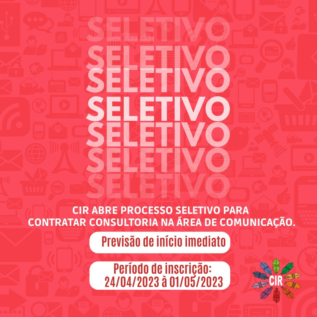 Processo seletivo para contratar consultoria na área de comunicação