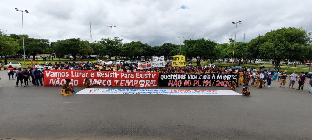 Lideranças indígenas iniciam o 3º Acampamento Terra Livre em Roraima