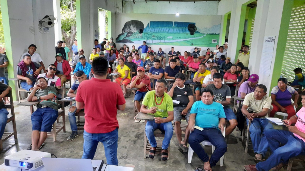 Lideranças Indígenas  discutem a aprovação do protocolo de consulta da TI Raposa Serra do Sol