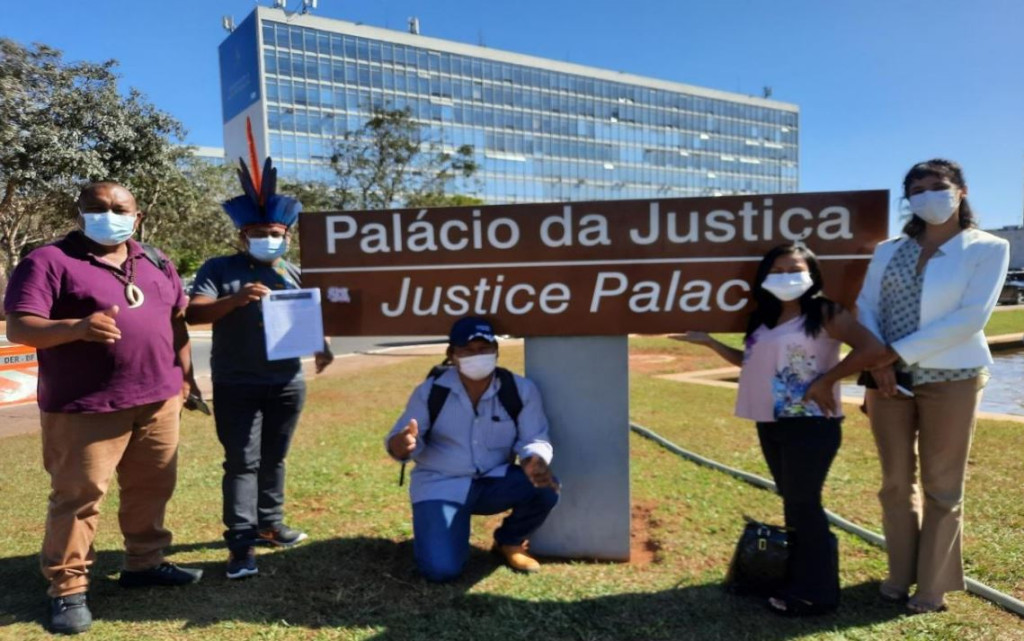 Lideranças Indígenas de Roraima participam de agenda de incidência contra o Marco Temporal em Brasília