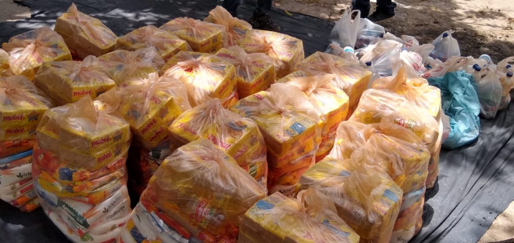 Campanha garante cestas básicas e kits de higiene às barreiras sanitárias feitas pelas comunidades indígenas de Roraima