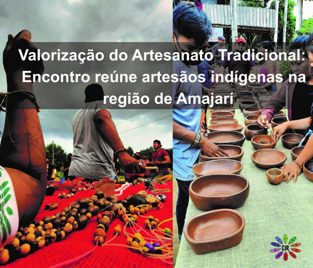 Valorização do Artesanato Tradicional: Encontro reúne artesãos indígenas na região de Amajarí