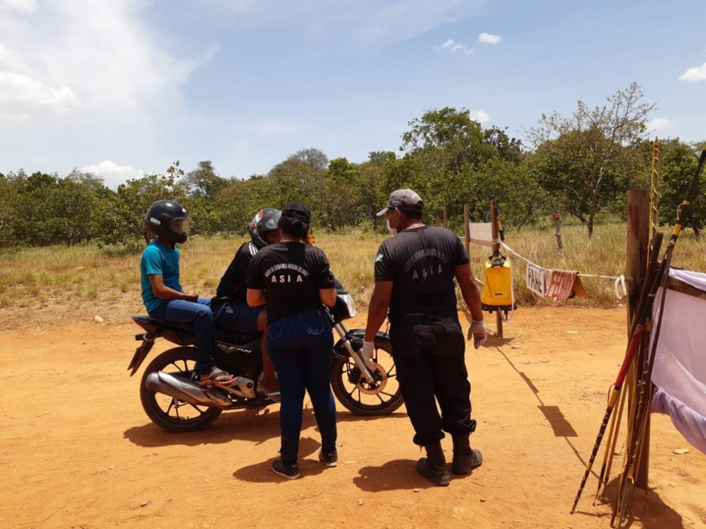 EM RORAIMA LIDERANÇAS DO GPVITI TRABALHAM NA PREVENÇÃO E NO COMBATE AO NOVO CORONAVÍRUS NAS COMUNIDADES INDÍGENAS
