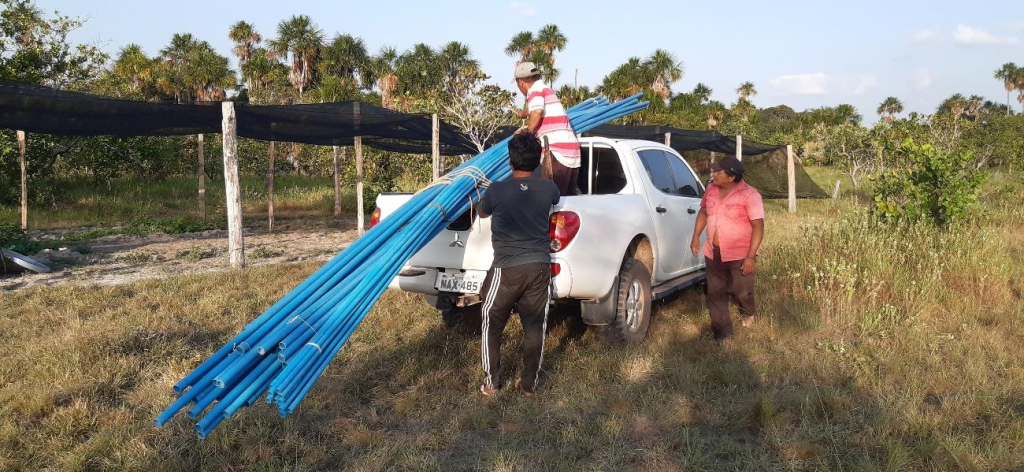 CIR apoia produção agrícola em comunidades do PGTA da  TI. Aningal