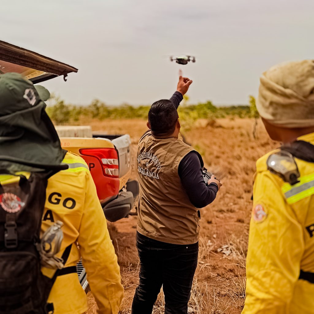 CIR CAPACITA BRIGADISTAS PARA MONITORAR E COMBATER QUEIMADAS EM COMUNIDADES INDÍGENAS COM AUXÍLIO DE DRONES