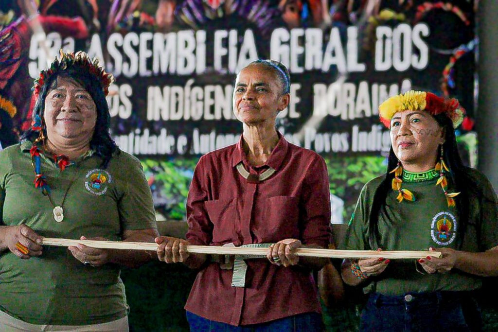 ASSEMBLEIA GERAL DO CIR RECEBE A MINISTRA DO MEIO AMBIENTE E PRESIDENTA DA FUNAI