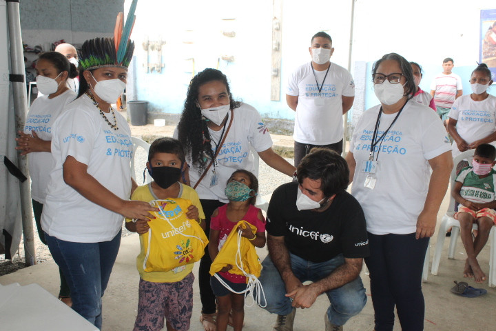 CIR em parceria com UNICEF realiza entrega de Kits educacionais a crianças Warao.