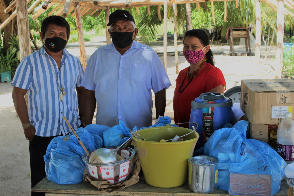 Kits de Medicina Tradicional e kits de Corte e Costura são entregues em comunidades da Região Amajari