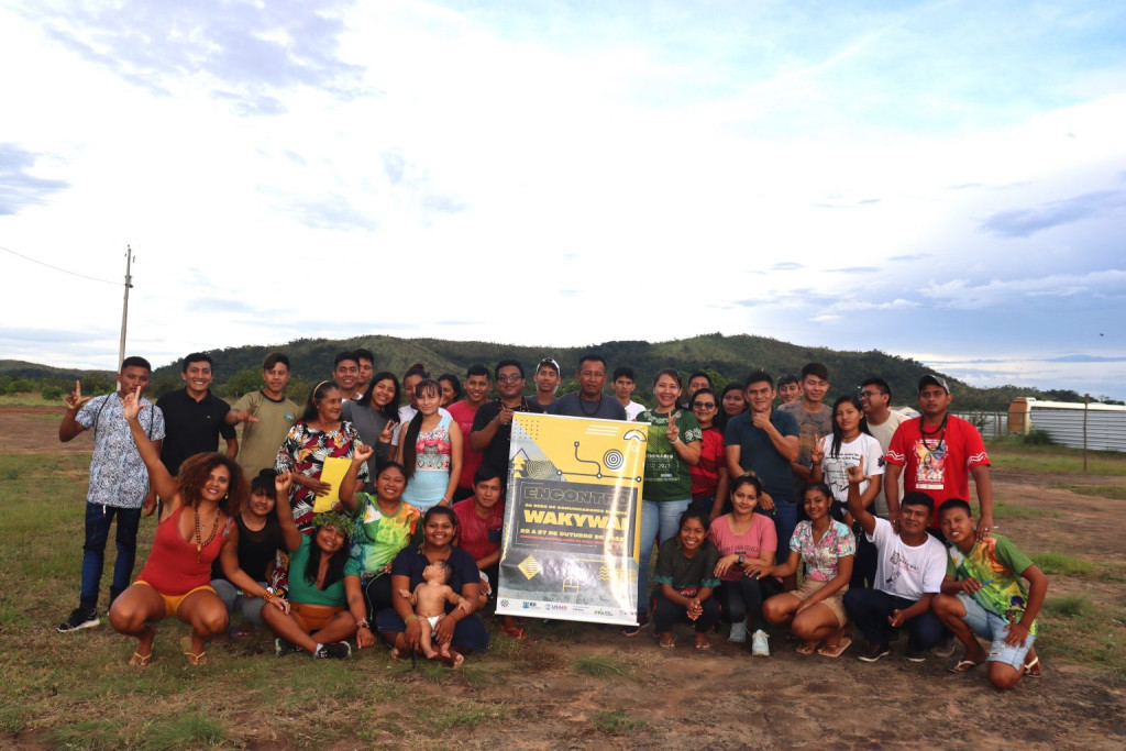 Terra Indígena Serra da Moça recebe o encontro de comunicadores da Rede Wakywai