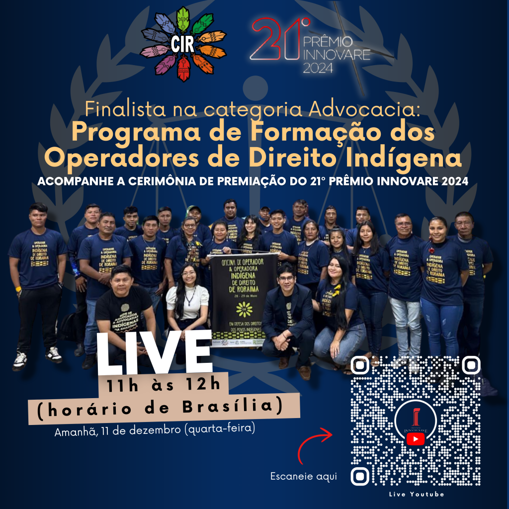 PROGRAMA DE FORMAÇÃO DOS OPERADORES INDÍGENAS DE DIREITO