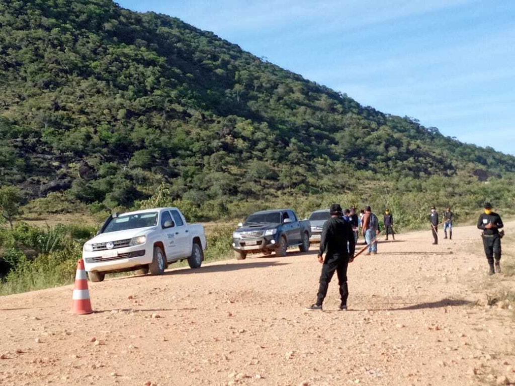 Lideranças indígenas reativam posto de vigilância na TI. Raposa Serra do Sol