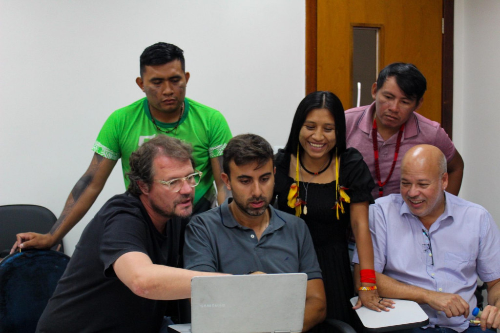 Em Brasília, jovens indígenas articulam parceria para o futuro Departamento da Juventude