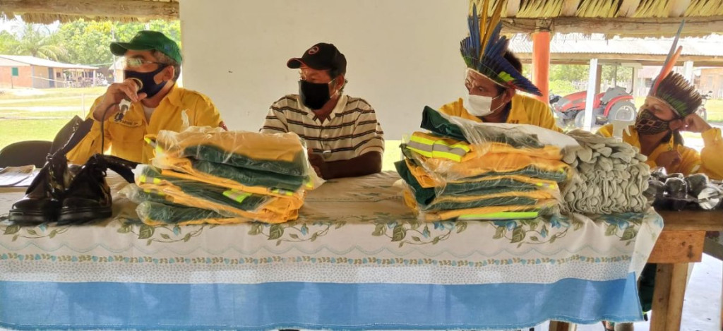 CIR entrega equipamentos para fortalecer a Brigada Indígena das regiões Tabaio e Alto Cauamé