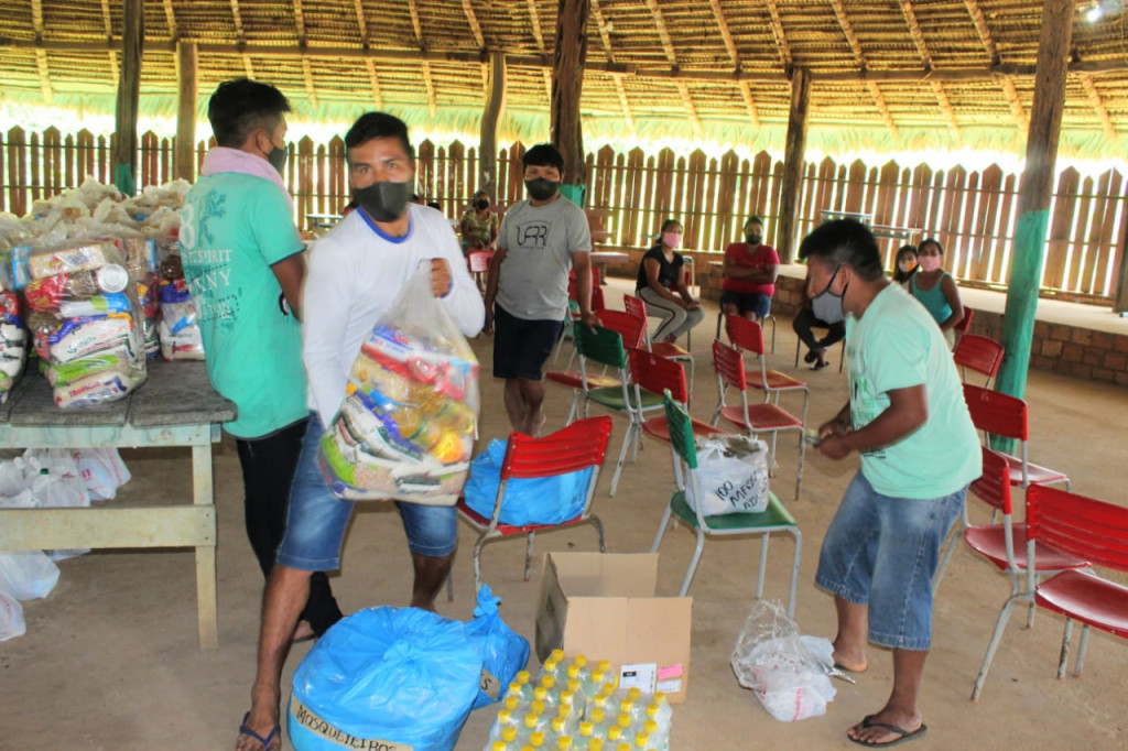 Quinta etapa: mais de 50 comunidades indígenas de Roraima são beneficiadas pela campanha emergencial