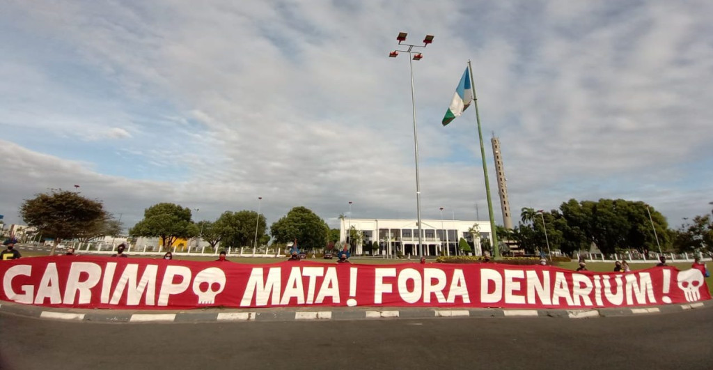 Protesto repudia Lei que regulariza garimpo com mercúrio em Roraima