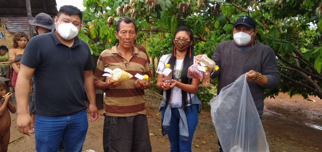 Aldeias Yanomami recebem sementes tradicionais de projeto do CIR