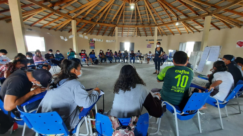 Encontro leva formação a Jovens comunicadores indígenas da T.I São Marcos