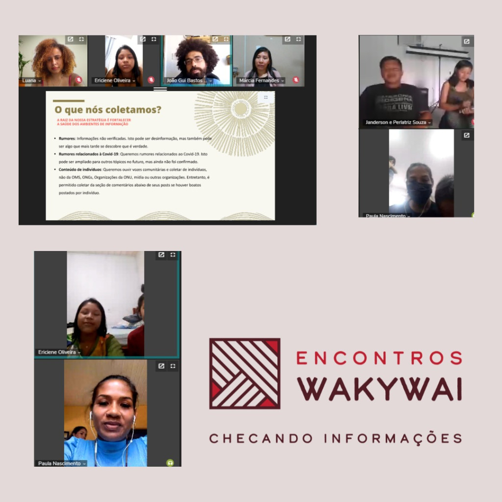 Comunicadores Rede Wakywai recebem mais uma formação para o enfrentamento à COVID-19