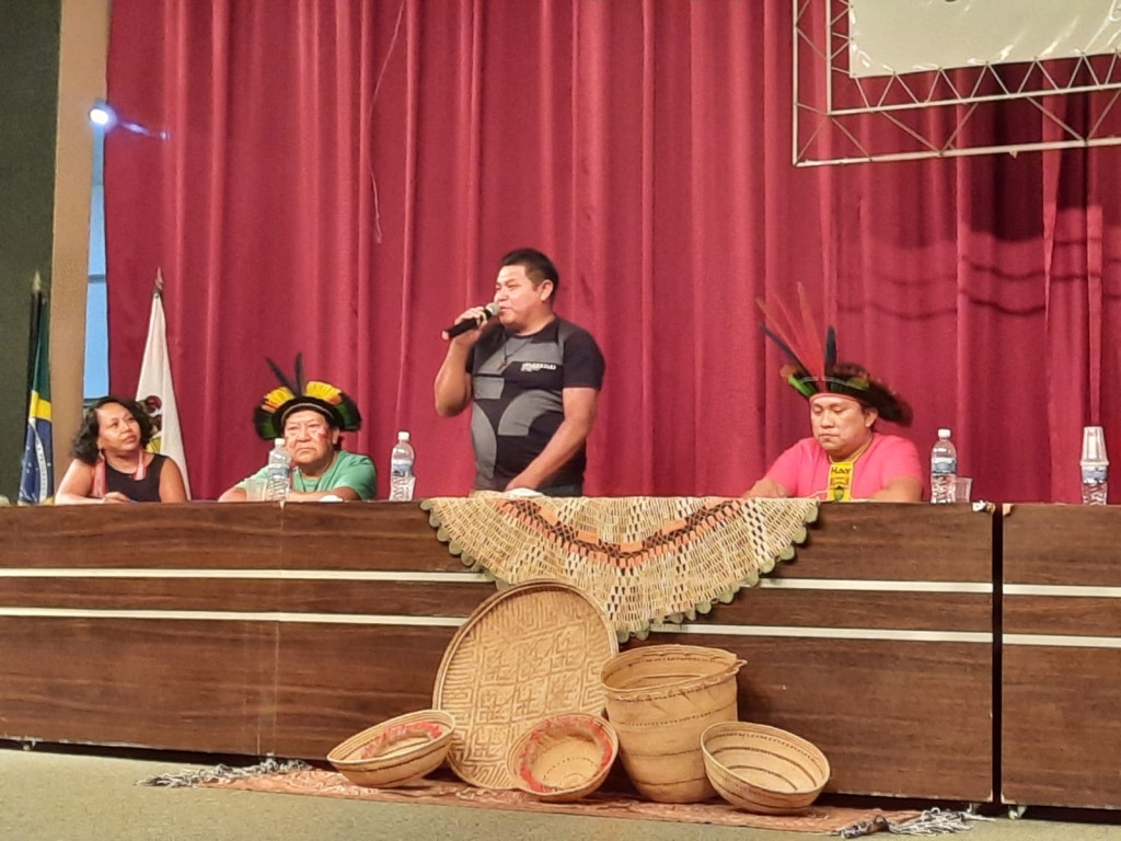 Coordenador Geral do CIR, Edinho Macuxi Participa do evento de 30 Anos da T.I Yanomami  na UFRR