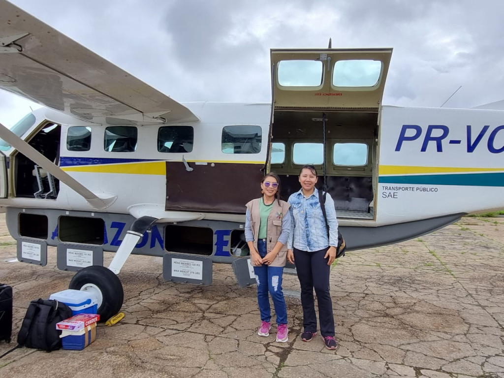 A nossa missão no território Yanomami