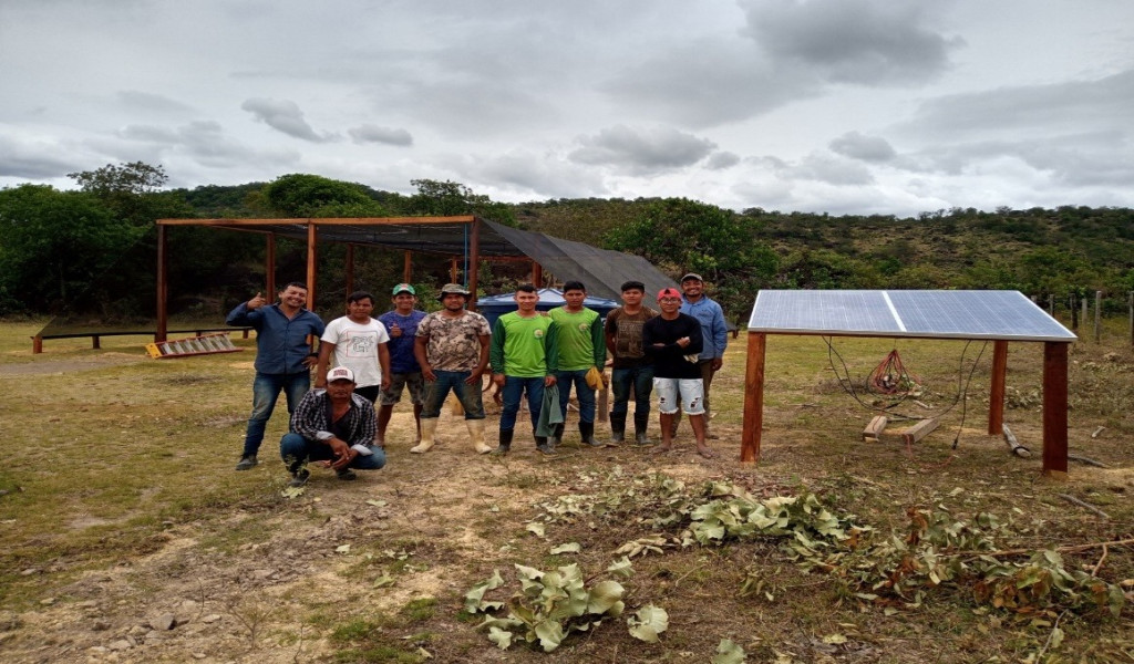 Comunidades indígenas em Roraima são beneficiadas com projeto de viveiros e captação de água através de energia solar