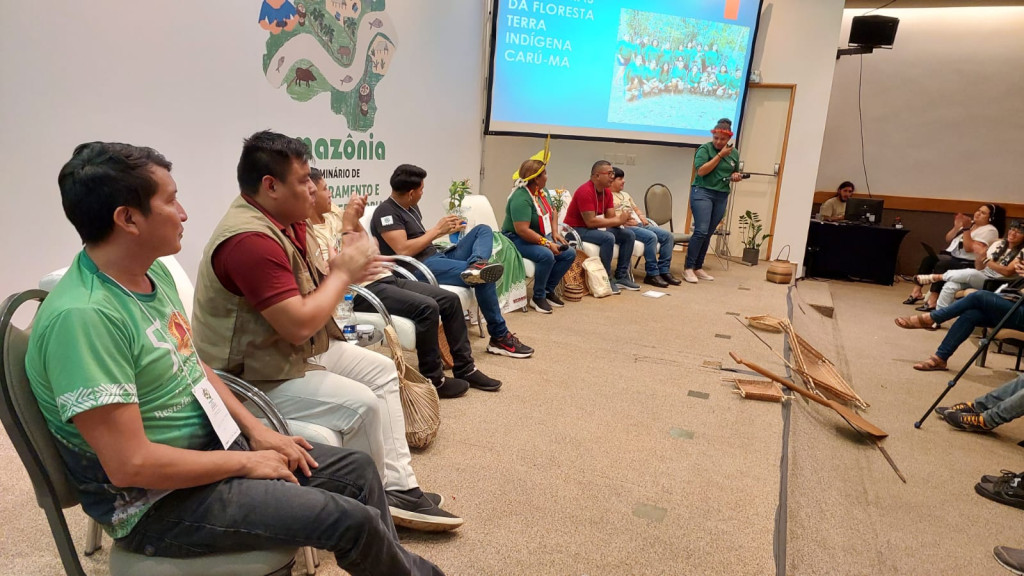 Experiências de monitoramento e proteção territorial do CIR são apresentadas durante seminário em Brasília