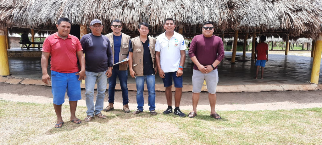 Equipe do DGTA do CIR visita  base  de monitoramento e vigilância na comunidade indígena Pium/Serra da Lua
