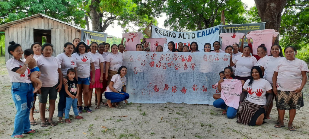 Alto Cauamé: Mulheres indígenas participam do II Seminário de combate à violência contra a Mulher