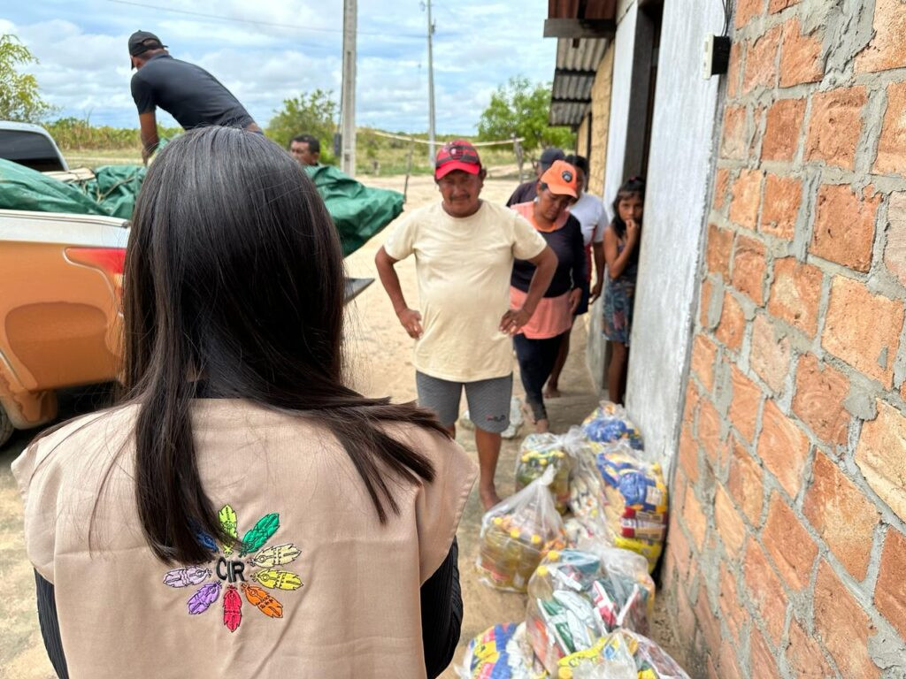 DEPARTAMENTO DE APOIO EMERGENCIAL DO CIR REALIZA MAIS UMA ENTREGA DE ALIMENTOS ÀS FAMÍLIAS AFETADAS PELAS SECAS