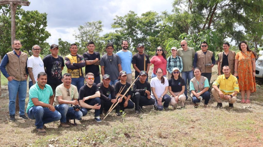 TERRA INDÍGENA SERRA DA MOÇA RECEBE EQUIPE DA USAID PARA ACOMPANHAR IMPLEMENTAÇÃO DO PGTA