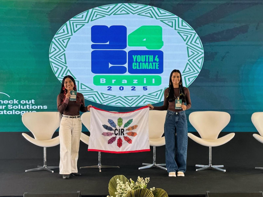 JOVENS LIDERANÇAS INDÍGENAS DO CIR PARTICIPAM DA YOUTH4CLIMATE NO PRÉ-COP DA JUVENTUDE EM BRASÍLIA