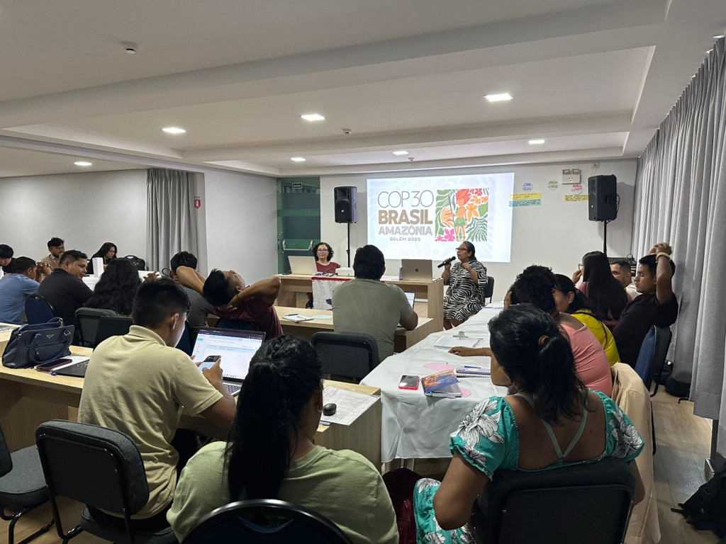LIDERANÇAS INDÍGENAS DE RORAIMA PARTICIPAM DE OFICINA PREPARATÓRIA PARA A COP 30