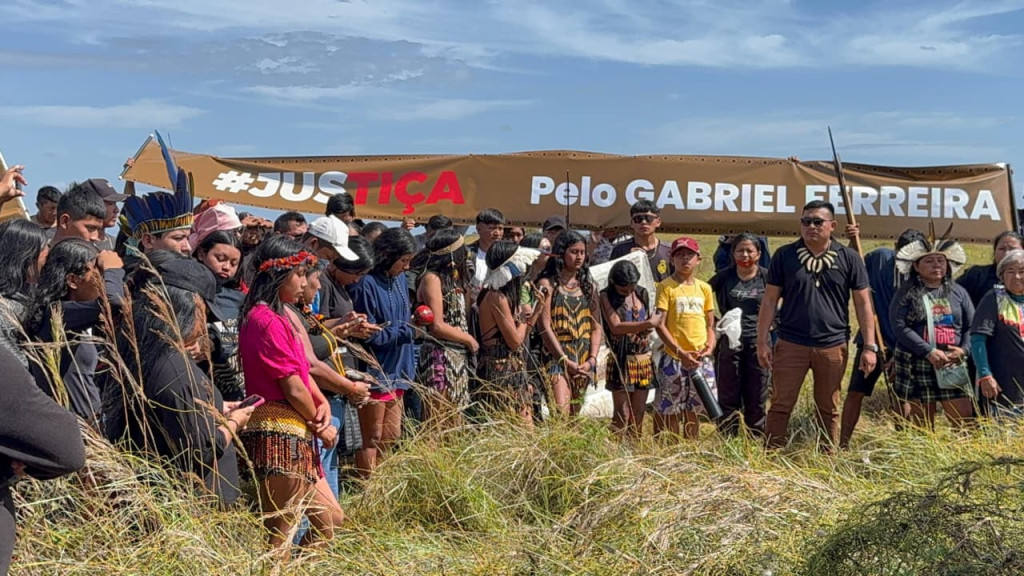 MOVIMENTO INDÍGENA DE RORAIMA INICIA MOBILIZAÇÃO PARA PEDIR JUSTIÇA PELA LIDERANÇA GABRIEL WAPICHANA