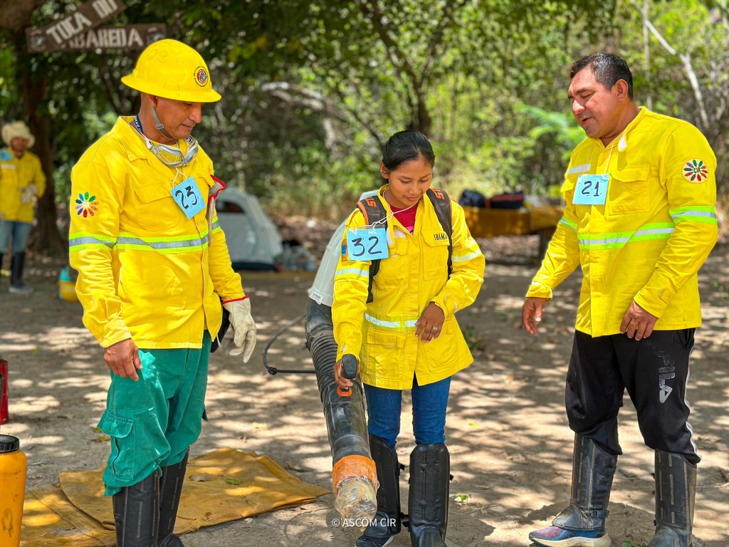 CIR realiza formação de 60 novos brigadistas indígenas para fortalecer a prevenção e o combate aos incêndios florestais nas comunidades