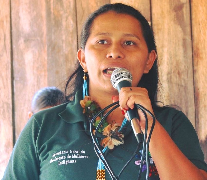 coordenadora do Movimento das Mulheres: Maria Betânia