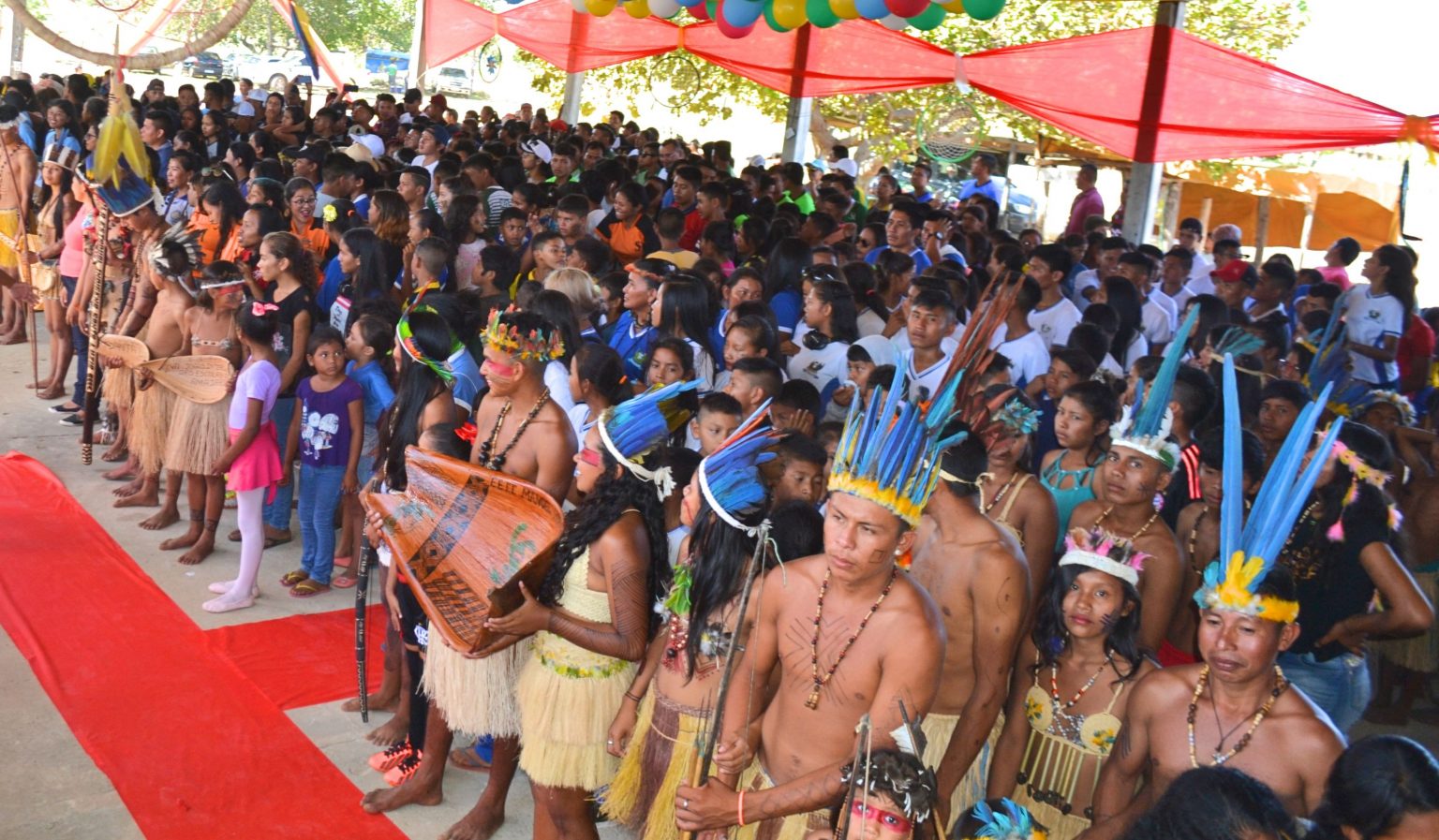 Abertura dos jogos interculturais