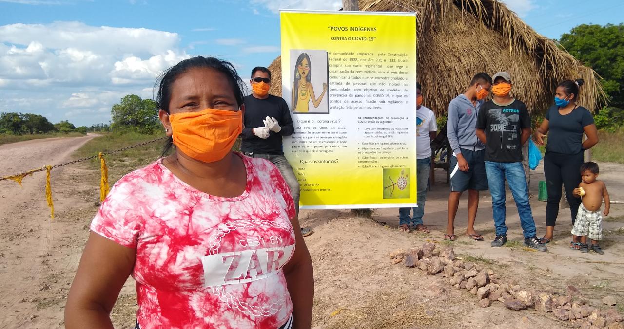 Tuxaua da Comunidade Canauanim, Leilandia Cadete Wapichana