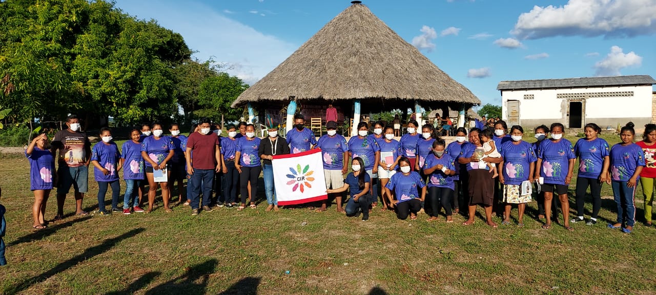 Foto de encerramento da atividade, Centro Tesu do Gavião, Região Baixo cotingo