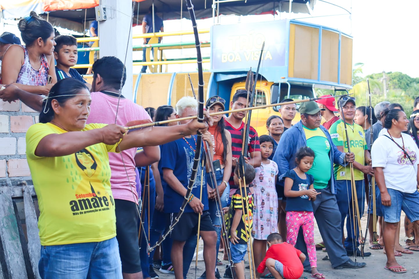 Arco e flecha - (Foto: Greice Rocha)